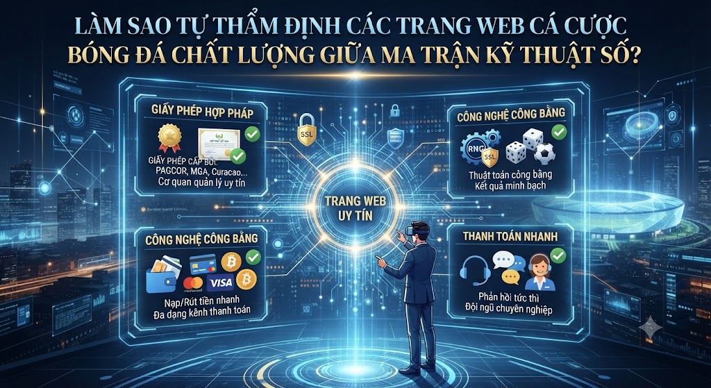các trang web cá cược bóng đá